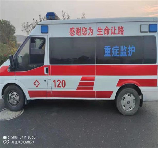 调楼镇救护车出租服务案例3